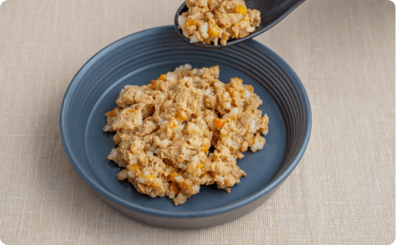 ウェットタイプのペットフードの写真